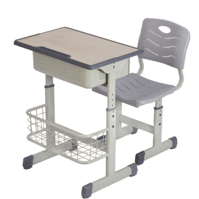 锦北 学校高中小学生课桌椅ABS加厚教室课桌椅培训补习椅子 款式九