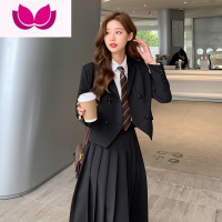 七斓学院风西装套装裙2023新款网红炸街时尚JK制服西服外套女