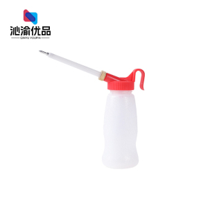 沁渝优品 油壶 红色斜嘴 个