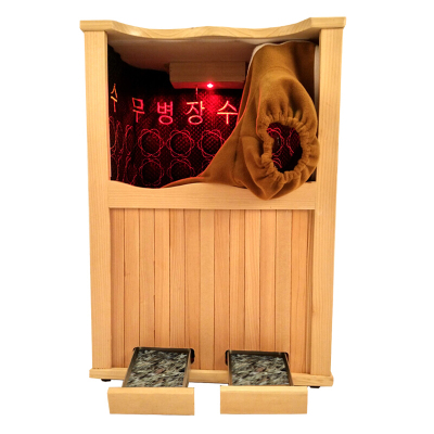 木桶加药远红外线足浴桶全息能量电动加热泡脚木桶汗蒸频谱熏蒸养生桶波迷娜BOMINA