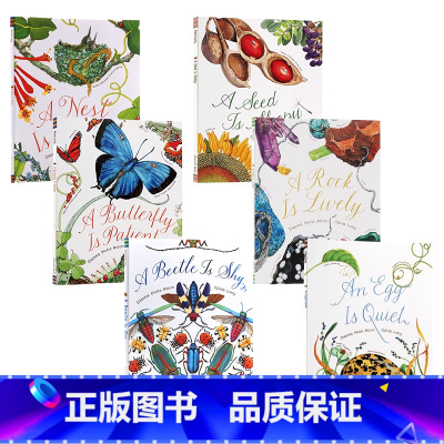 美丽成长生命科普绘本系列6册 [正版]美丽成长生命科普绘本系列6册英文原版绘本 A Seed Is Sleepy/A B