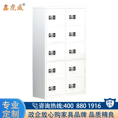 鑫虎威 办公家具保密柜财务文件柜铁皮资料柜档案凭证柜储物柜十门国宝锁保密柜