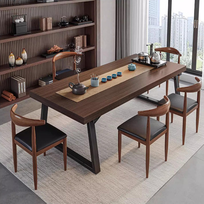 DXBG办公桌长方形洽谈桌会客桌3*1.2米