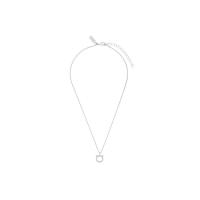 Salvatore Ferragamo黄铜水晶吊坠女士时尚奢华项链轻奢饰品