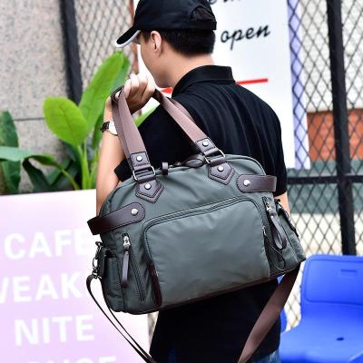 男包防水牛津布包商务韩版尼龙布包男士挎包单肩包斜挎手提大包潮