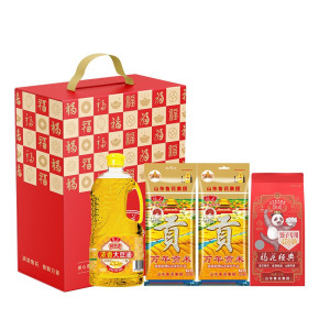 鲁花 瑞气盈门礼盒A(单位:件)