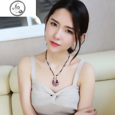 配饰项链女长款毛衣链锁骨链韩国版秋冬简约百搭装饰饰品挂件JiMi其他宝石摆件/挂件/把件