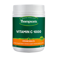 汤普森 Thompsons 维生素C咀嚼片 1000mg 150片 1瓶装 天然VC维他命 新西兰进口