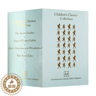 [醉染正版]经典儿童文学精装版收藏4册 英文原版 Children's Classics Collection 绿山墙的