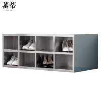 蕃蒂员工鞋柜16格双面台