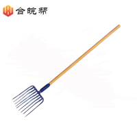 合皖帮九齿钢叉(高碳钢、带柄)250mm×320mm×(1500-1600)mm把