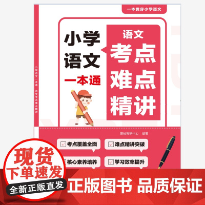 小学语文一本通:语文考点难点精讲