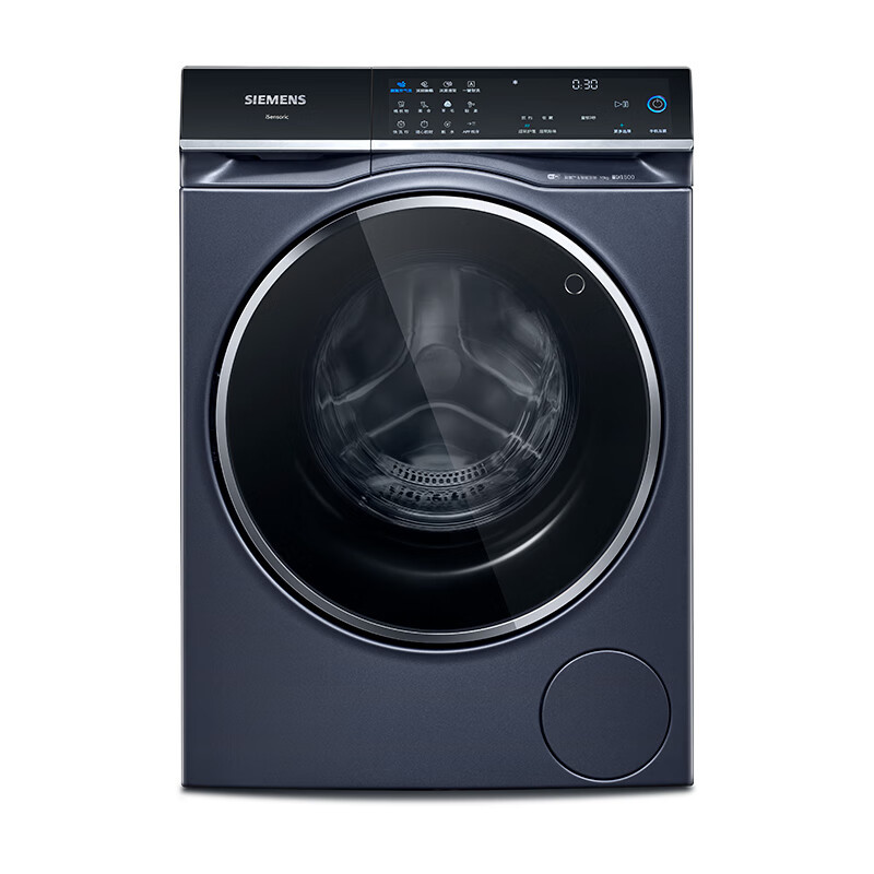 西门子 WG54C5C10W 10公斤变频滚筒洗衣机全自动家用 超氧空气洗 智能投放 智能除渍 晶御智能