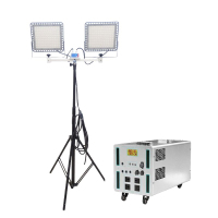 和齐顺(Hikesun)HQS-QX03GZ 24V 3000W 移动抢修灯 (计价单位:台) 银色