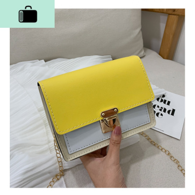 ins超火小包包女新款2019纯色迷你休闲小方包chic链条单肩斜挎包NEWLAKE女士单肩包