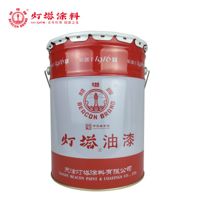 灯塔牌 醇酸防锈漆(灰色)20kg/桶