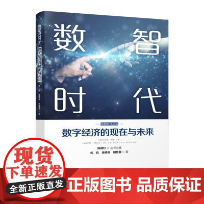 [正版]数智时代:数字经济的现在与未来 刘兵、徐精兵、胡胜著(系统地梳理数字经济发展体系框架和发展趋势)湖南人民出版社