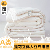 母婴级被子立体提花春秋被可机洗加厚保暖冬被