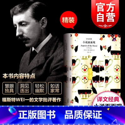 [正版]小说面面观 译文经典 E.M.福斯特 小说美学经典 另著/看得见风景的房间 文学批评专著 外国文学 上海译文出