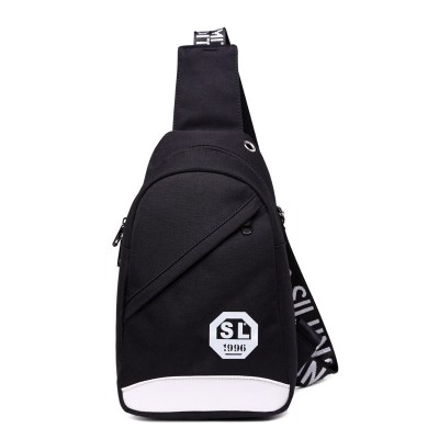 NEWLAKE新款男士胸包日韩潮流休闲腰包男斜挎包运动女胸前包单肩背包小包男士斜挎包