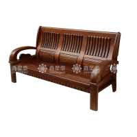 鑫星奈 XXN4031103 新中式实木沙发 三人位