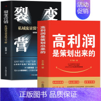 [正版]2册 高利润是策划出来的+裂变营销 私域流量 中小企业公司管理股权架构设计利润模式提升企业竞争力的书 商业的底层