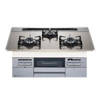 日本NORITZ能率fami系列三眼头嵌入式烤箱灶N3WT6RWASKSIC-13A天然气60cm燃气灶