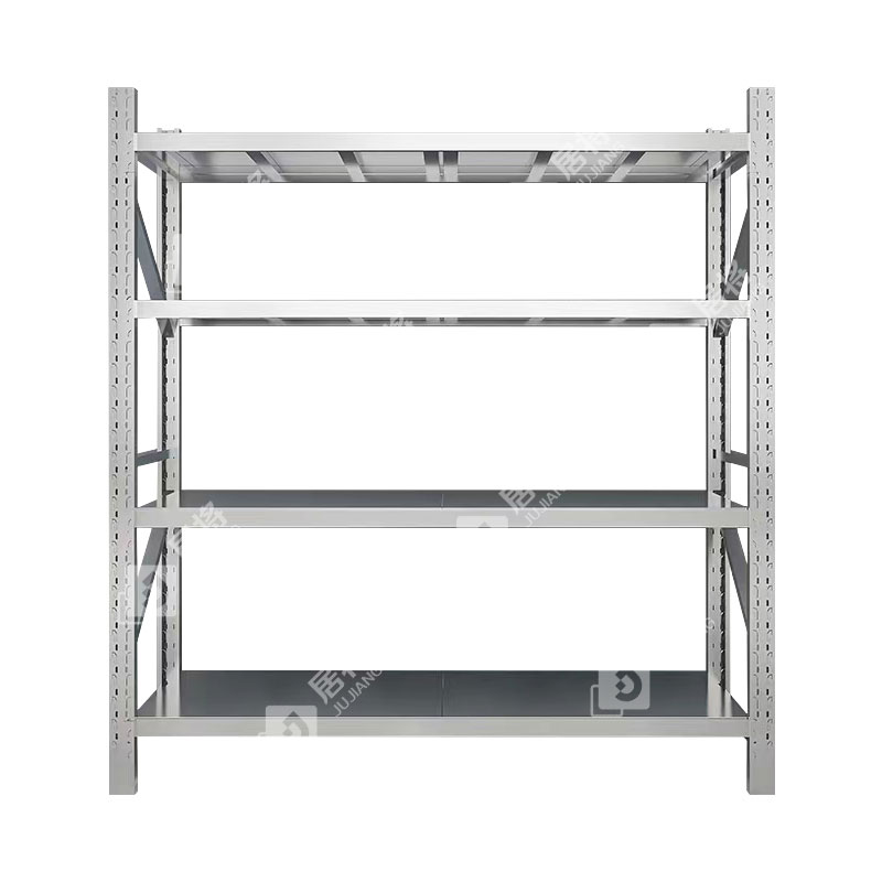 居将 JJ4012942 不锈钢货架304材质四层仓储货架 200*60*200cm/500kg主架