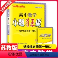高中数学 选择性必修第一册SJ 高中通用 [正版]2025新版 新小题狂做高中语文数学英语历史选择性必修 恩波教育复习专