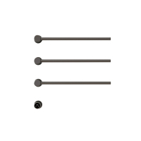 SIOYIE芯毅 嵌入式电热毛巾架家用浴室智能毛巾架快速升温高效抗菌加热烘干毛巾烘干架嵌入式安装AD30暗装)