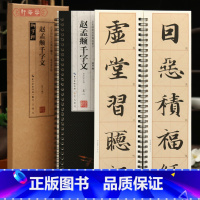 [正版]学海轩共2本赵孟頫千字文单字放大版名家碑帖近距离临摹卡赵体楷书米字格附角注毛笔书法字帖成人学生临摹范本崇文书局