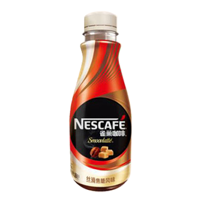 雀巢咖啡瓶装丝滑焦糖即饮提神咖啡饮料268ml*3