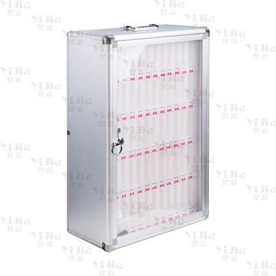 翌嘉YJ3112019 手机保管箱壁挂式存放柜带锁手机柜保管柜寄存箱手机箱 60位