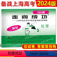 化学 [正版]2024年版 走向成功 上海市高考二模卷化学 仅试卷 2024上海市各区县高考质量抽查试卷精编 化学 中西
