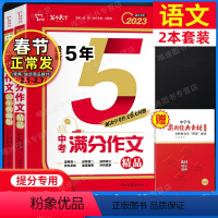 [正版]2022新版智慧熊 中考满分作文 5年+10年 共2本2023提分满分作文素材七八九年级作文书大全初中学生初一