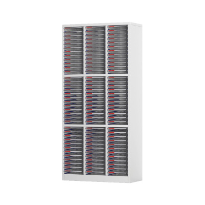 臻远 ZY5080129 A4文件收纳柜 三列108抽无门 802*340*1690mm 单位:台