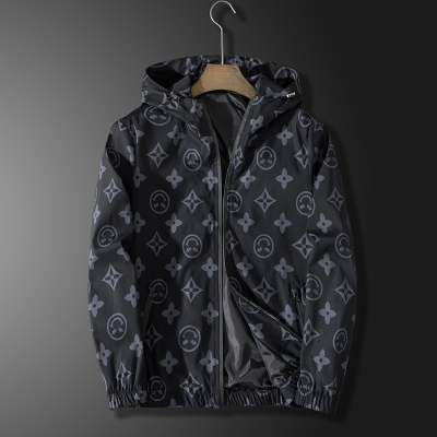 HLCOMAN春秋季外套男2021年新款韩版潮流帅气男士夹克学生上衣服褂子风衣夹克