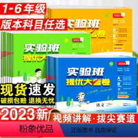 [2本套]语文+数学·北师版 六年级下 [正版]2023新实验班提优大考卷小学一二三四五六年级上下册语文数学英语人教版苏