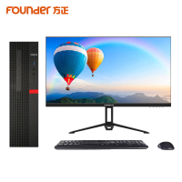 方正(Founder)国产台式机电脑13升(PHZ1072A)兆芯KX-U6780A八核/8G/128G固态+1T/27英寸显示器