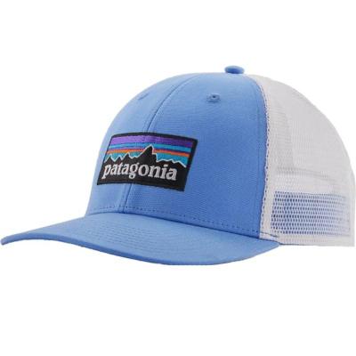  PATAGONIA纯棉六片拼接透气可调节棒球帽有机棉女款渔夫帽 Blue