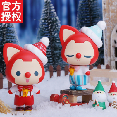 正版阿狸冬之赞歌盲盒迷你公仔潮玩二次元手办摆件圣诞阿狸冬之赞歌盲盒随机一个（开封不退换）-！！当天发货-
