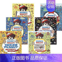寻找威利6册活动书 [正版]英文原版 Where's Wally? The Fantastic Journey The