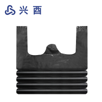 兴酉 黑色背心塑料袋 50*73cm100只 包