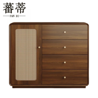 蕃蒂斗柜一门四抽台