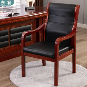 东宥 办公椅实木会议椅 Y805把