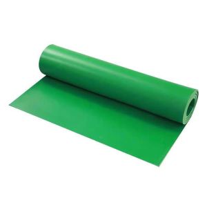 鑫迈凯斯 高压绝缘橡胶板 绿色防滑耐震地垫厚5mm[1*4.5米]15KV卷