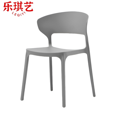 乐琪艺 塑料椅 灰色 52*53*76.5cm 把