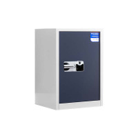 乙壬保密柜财务档案柜文件柜办公室资料储物柜保险柜电子密码国保锁单门白灰-国保指纹锁
