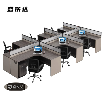 盛铁达 T型六人位2400*4200*1100mm STD-XXZ76 张