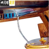 三维工匠茶几茶道茶台茶桌漏水盘不锈钢接水茶盘茶具配件托盘加厚带排水管 长35*宽26*高4cm